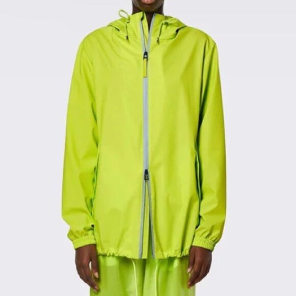 RAINS - Storm Breaker in Reflective Digital Lime - Picture 1 of 7